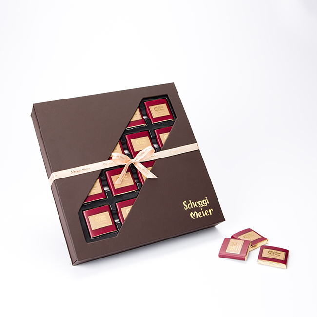 52% Dark Chocolate Premium Napolitains Box (16pcs)