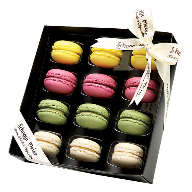 Assorted Classic Macarons (12pcs)