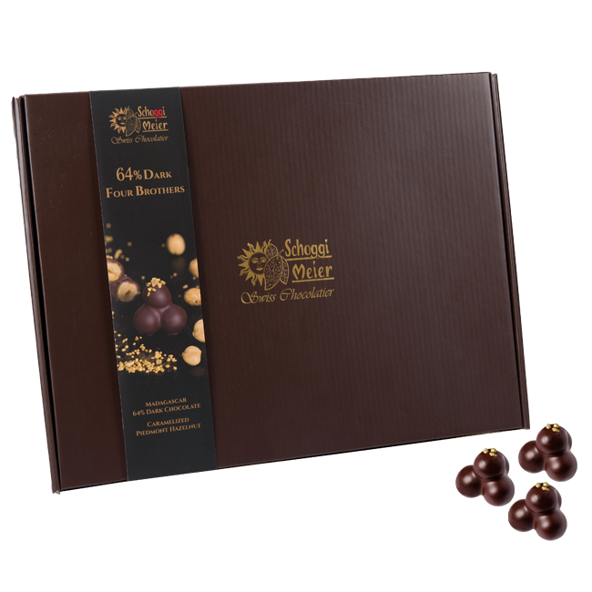 64% Dark Four Brothers Tray (48pcs)