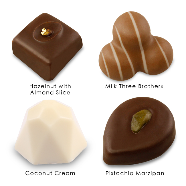 Small Graceful Assorted Praline Tray (24pcs)