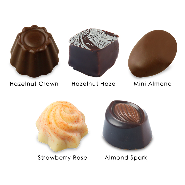 迷你優雅雜錦朱古力 (63粒裝)