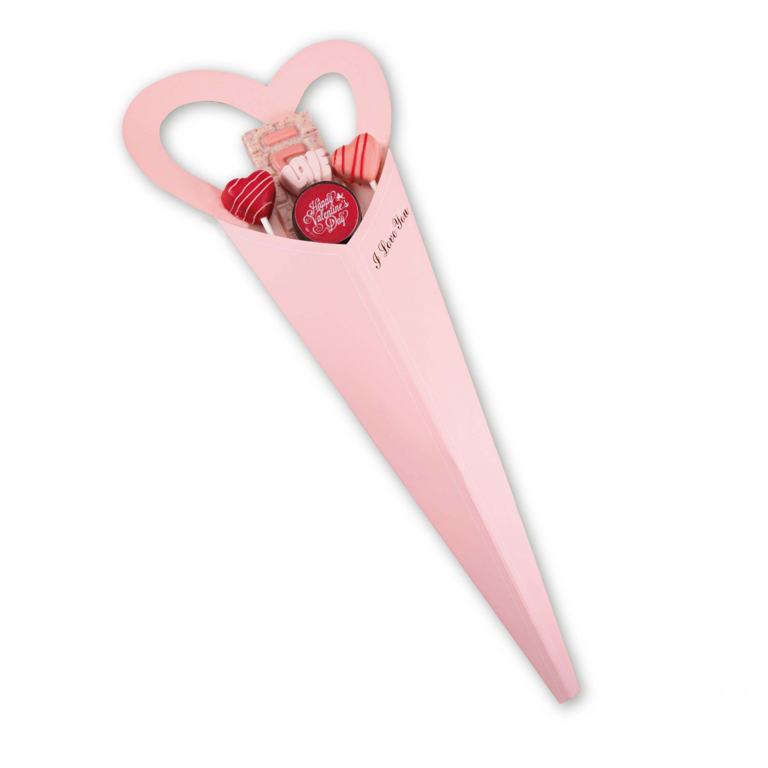 甜蜜花漾朱古力花束 (不連小熊)