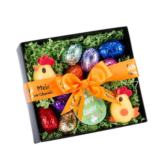 Chicken and Eggs Chocolate Gift Box