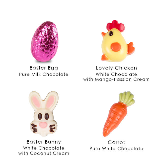 Easter Chocolate Fantasy Box (4pcs)