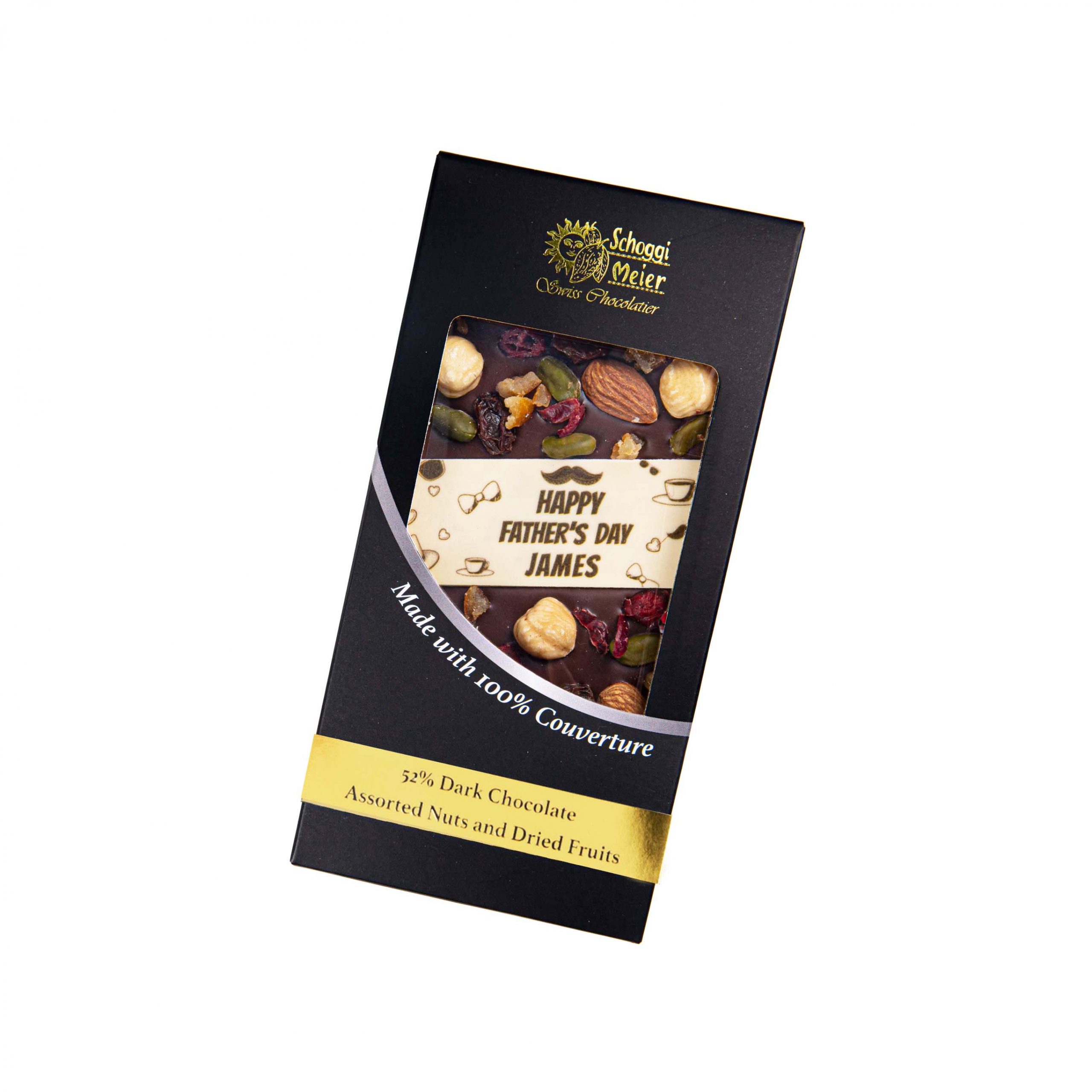 “My Dear Dad” Personalized Chocolate Bar