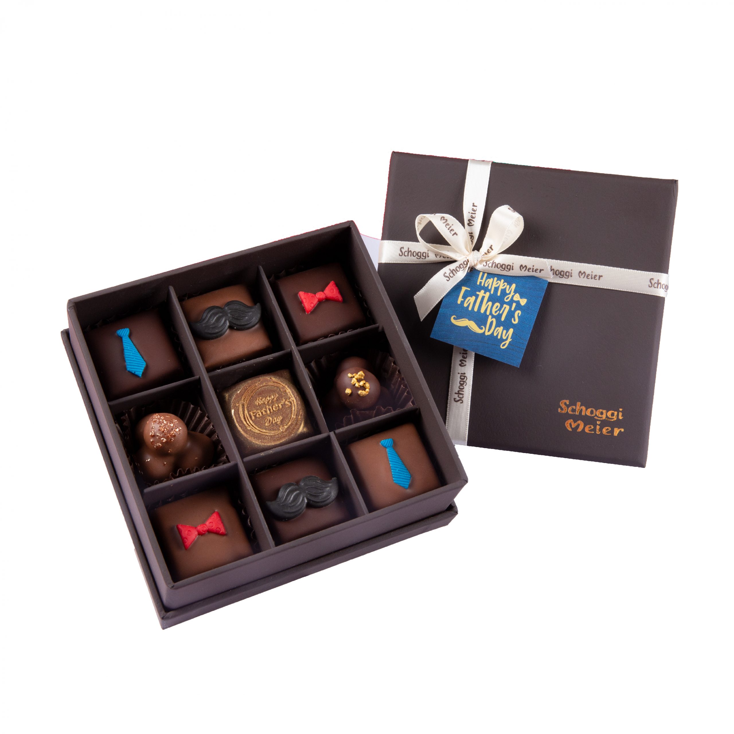 “One and Only Dad” Chocolate Gift Box (9pcs)