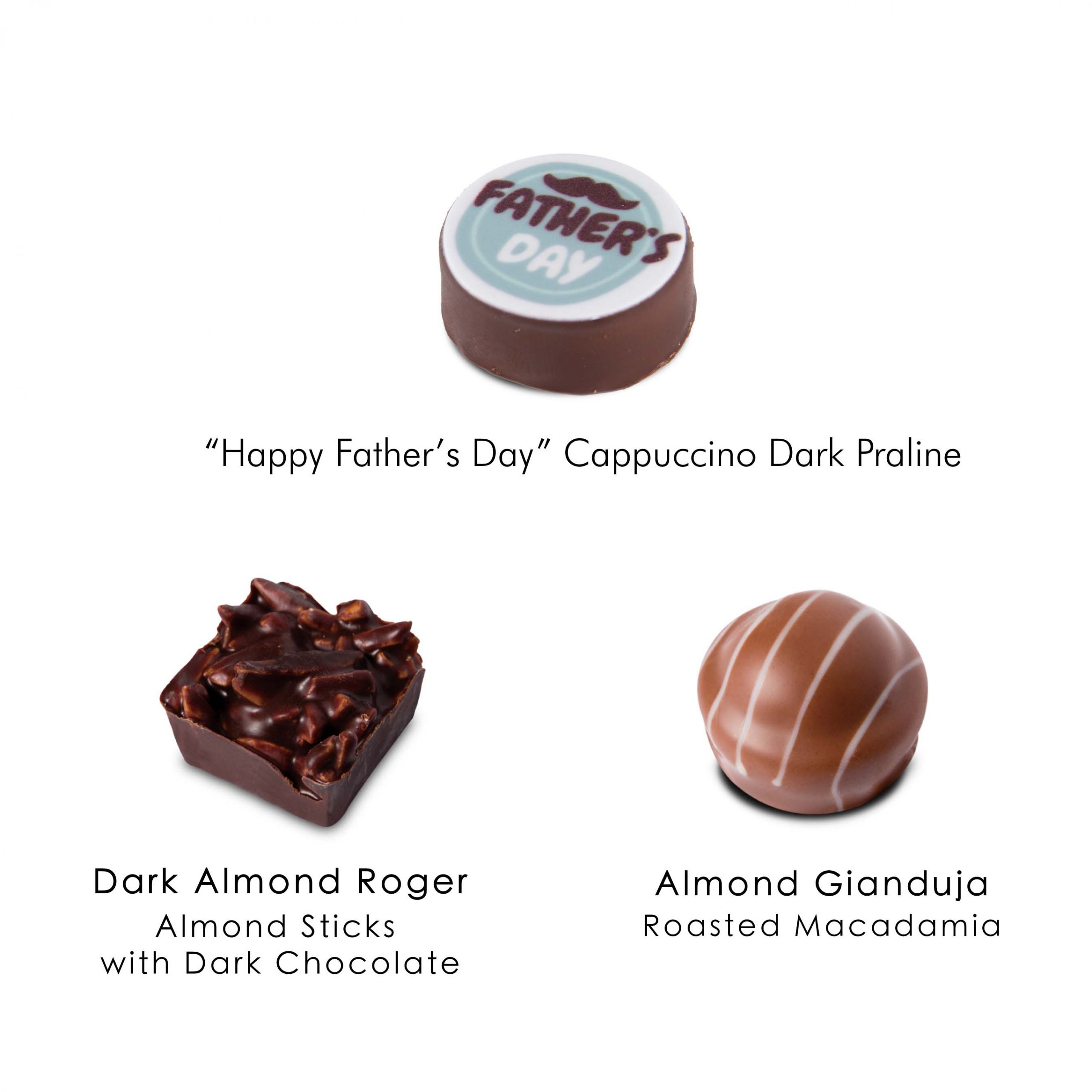 父親節精緻朱古力禮盒(3顆)