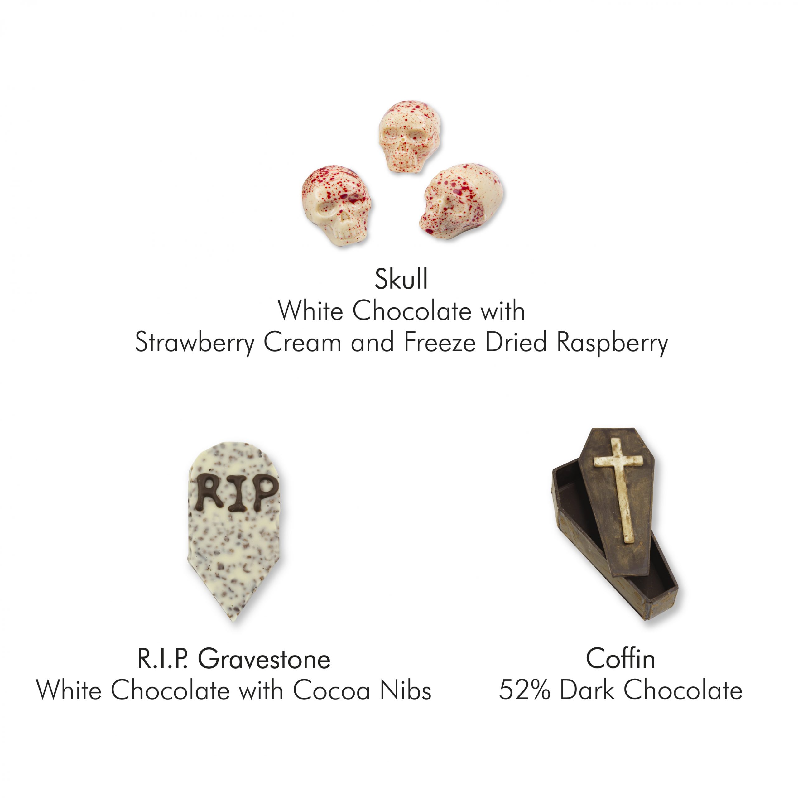 血腥骷髏朱古力禮盒 (5 粒)