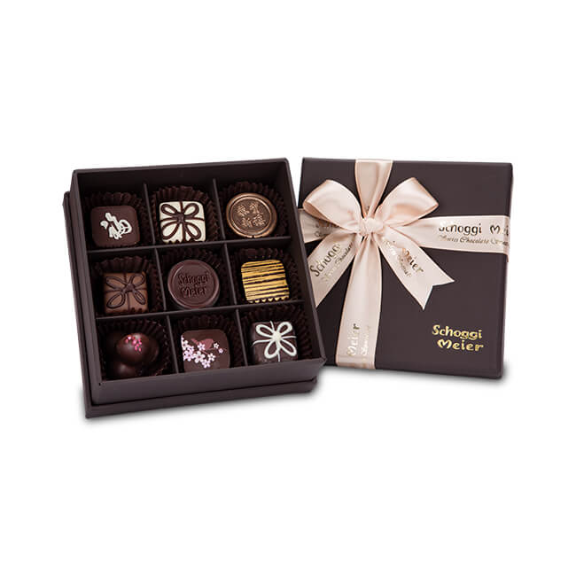 農曆新年雜錦朱古力禮盒（9顆）