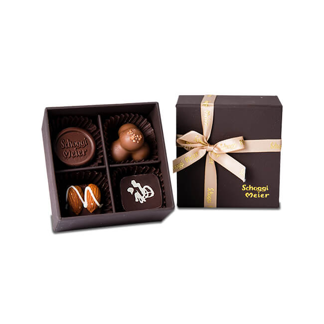 農曆新年雜錦朱古力禮盒（4顆）