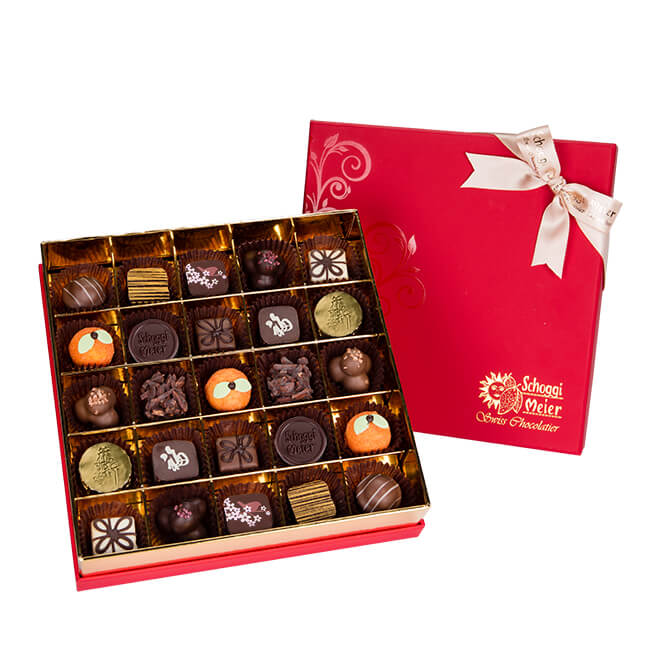 節慶雜錦朱古力禮盒（25顆）