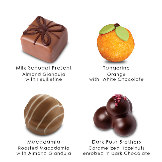 節慶雜錦朱古力禮盒（16顆）