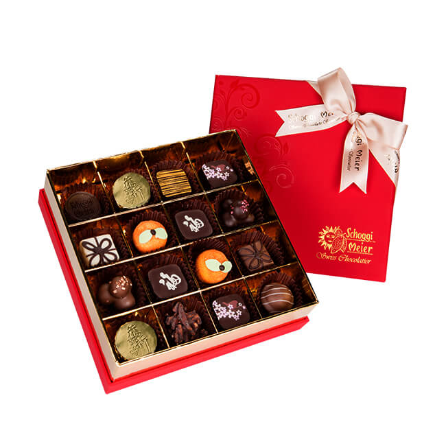 節慶雜錦朱古力禮盒（16顆）