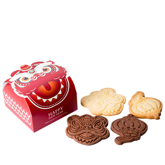 醒獅賀歲曲奇小禮盒（6塊）