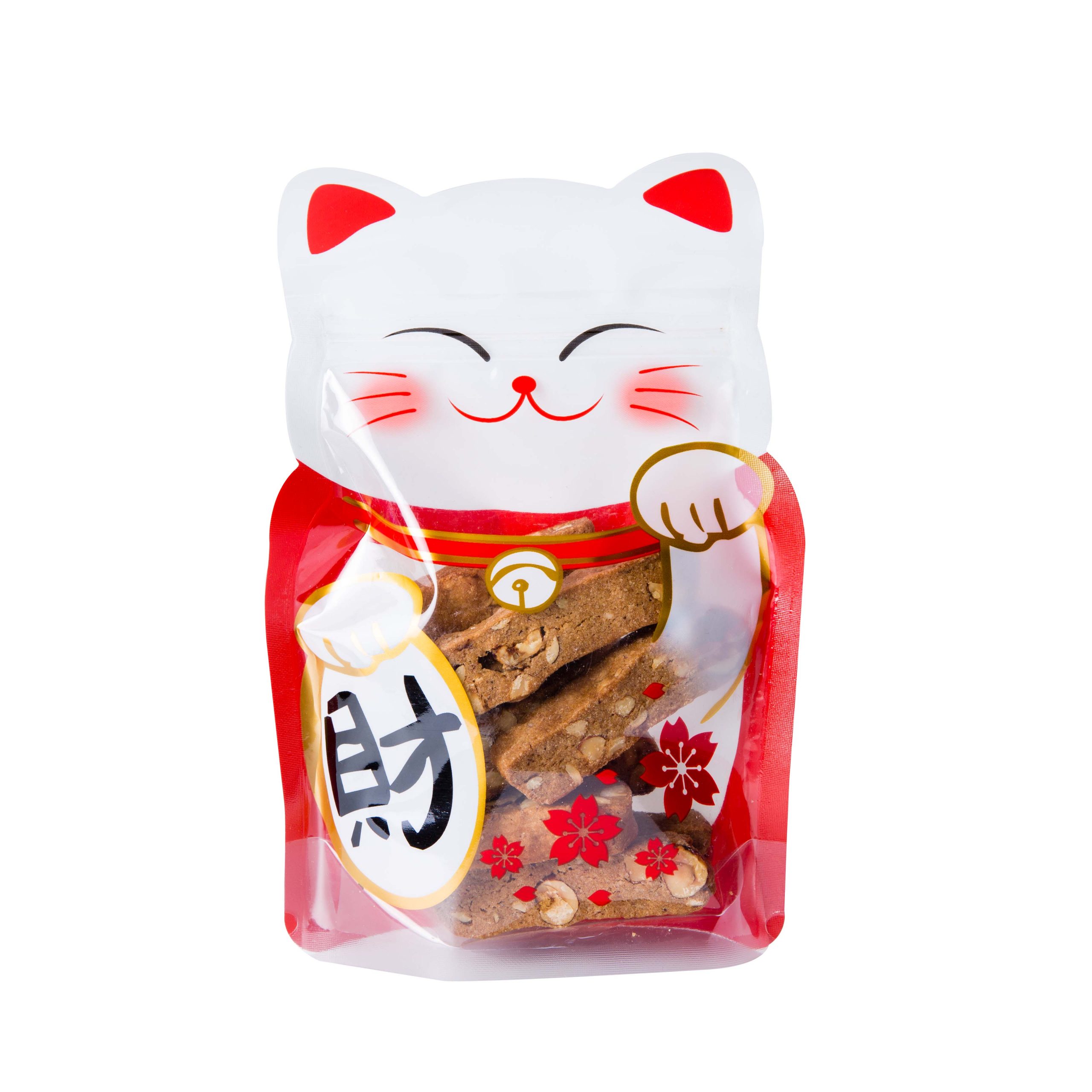 招財貓咪榛子曲奇