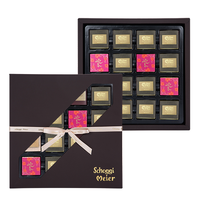 牛奶朱古力片禮盒 (16片)