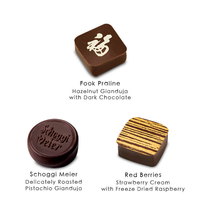 Assorted Pralines 6pcs - CNY Edition