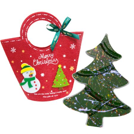 Merry Christmas Tree Dubai Chocolate Bar