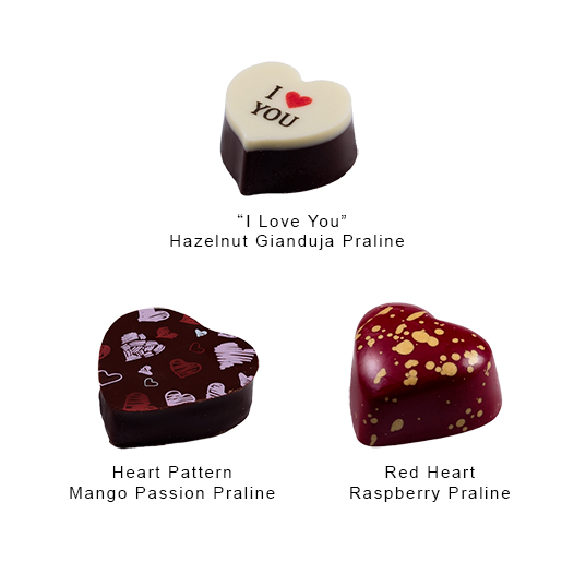 Enchanted Hearts Chocolate Gift Box